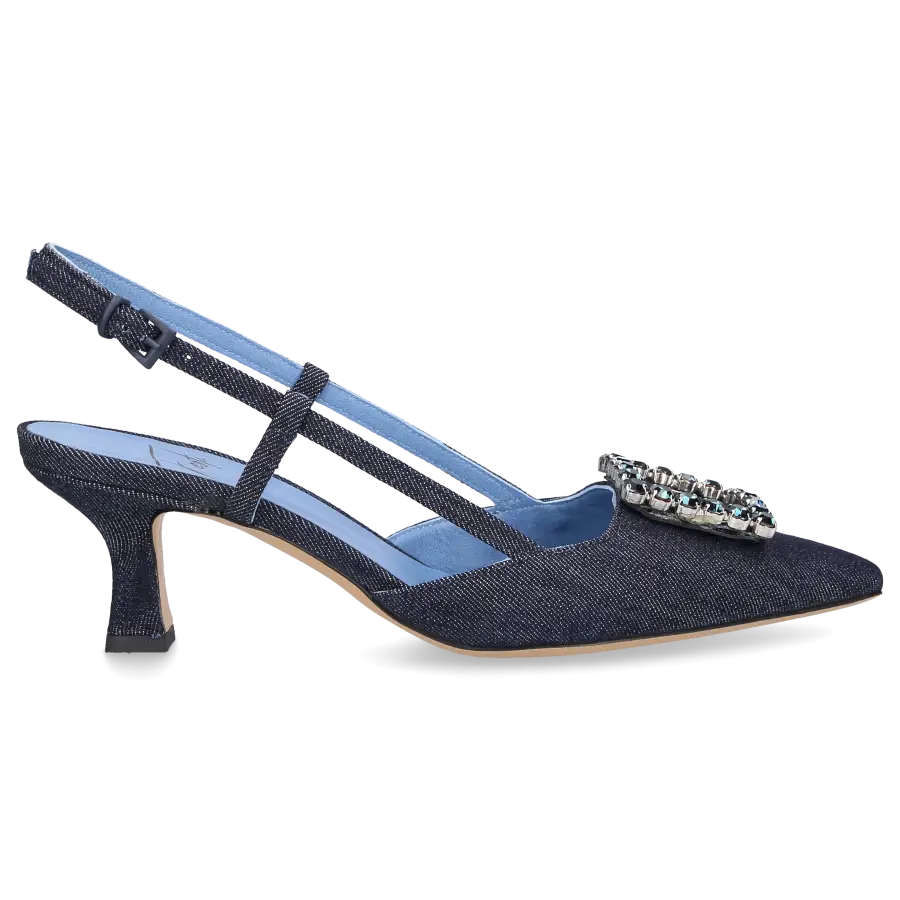 Roberto Festa - Pumps STEFI Denim - blau