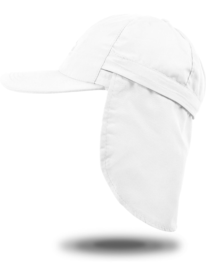 Normani Outdoor Sports Cap mit Nackenschutz Savannah in Weiß günstig kaufen