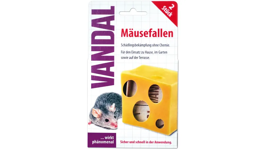 Vandal Mäusefalle