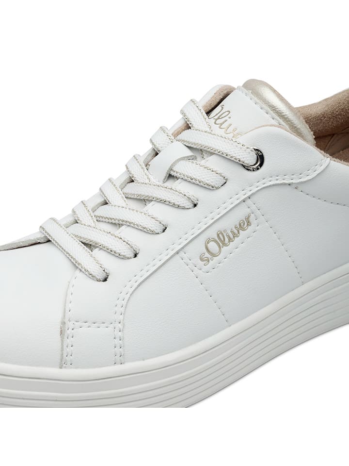 s.Oliver Sneakers in Weiß günstig kaufen