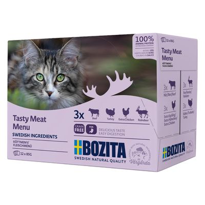 Sparpaket Bozita Häppchen in Soße Pouch 24 x 85 g