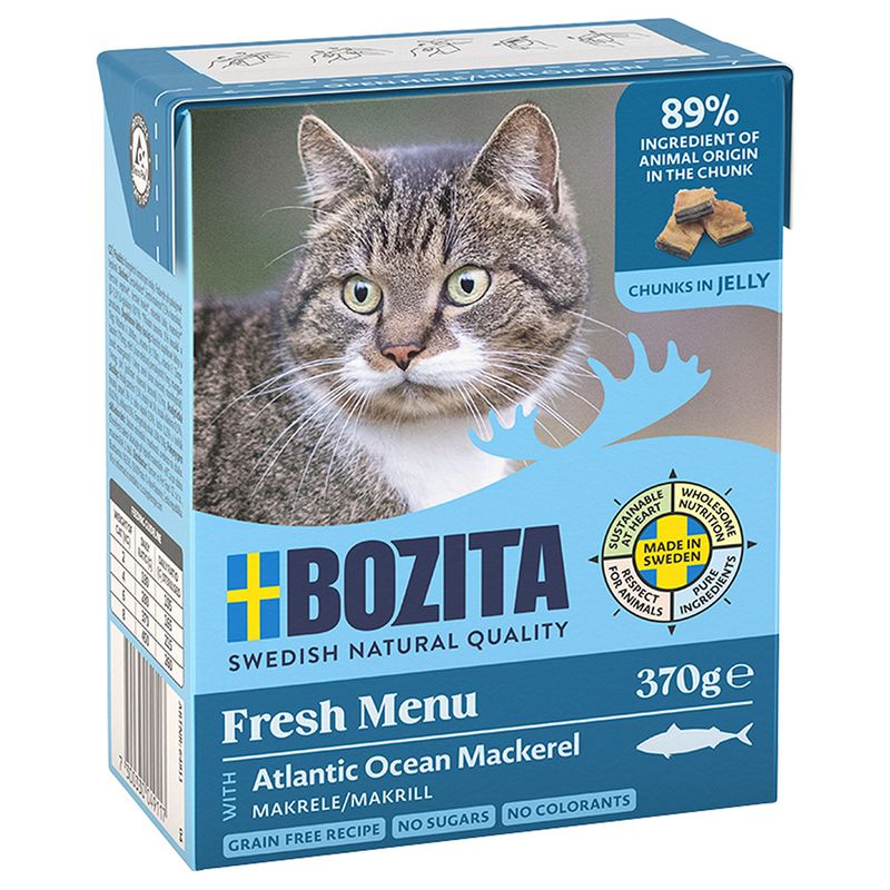 Sparpaket Bozita Häppchen in Gelee 24 x 370 g