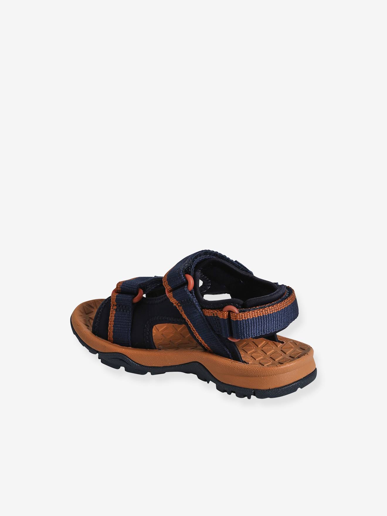 Vertbaudet Kinder Trekking-Sandalen - blau