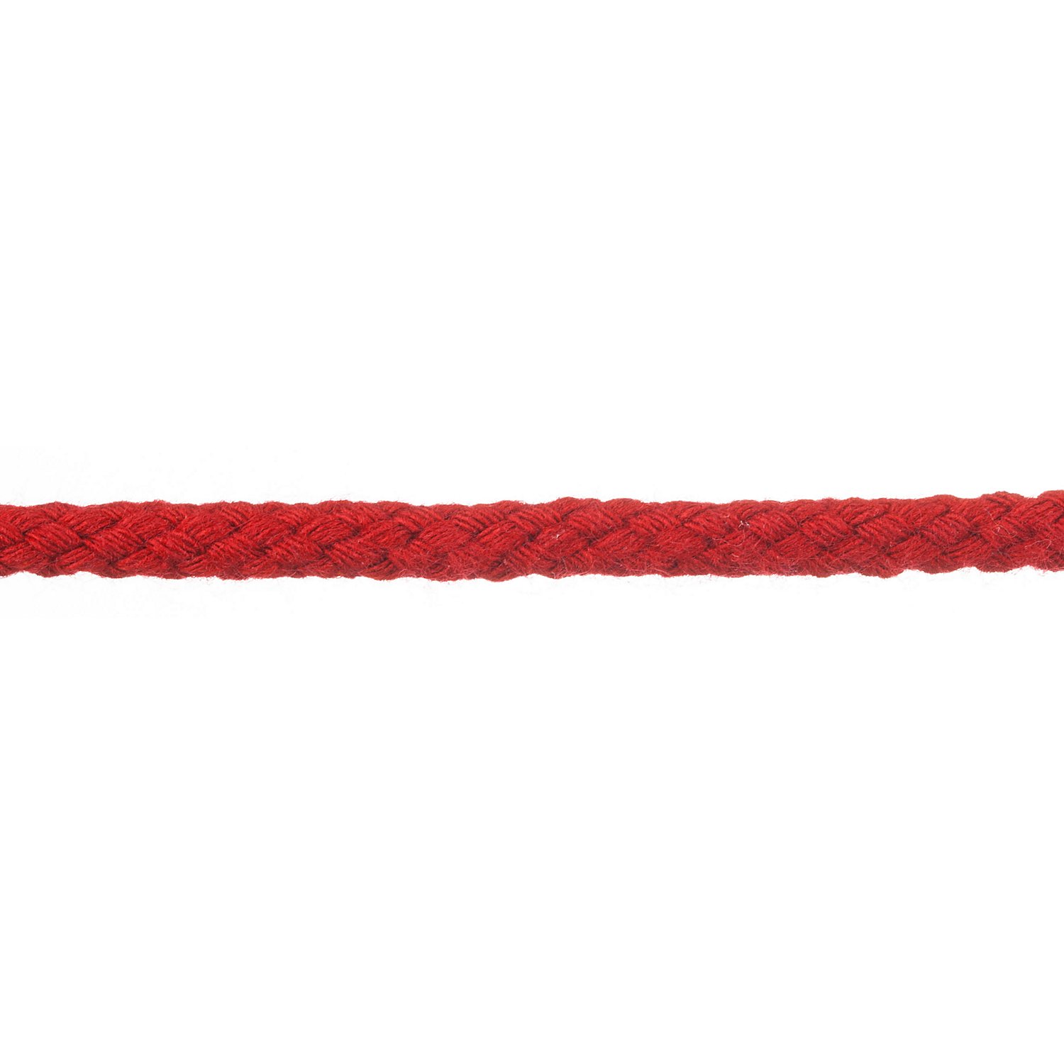 buttinette Kordel für Bekleidung, rot, 4 mm Ø