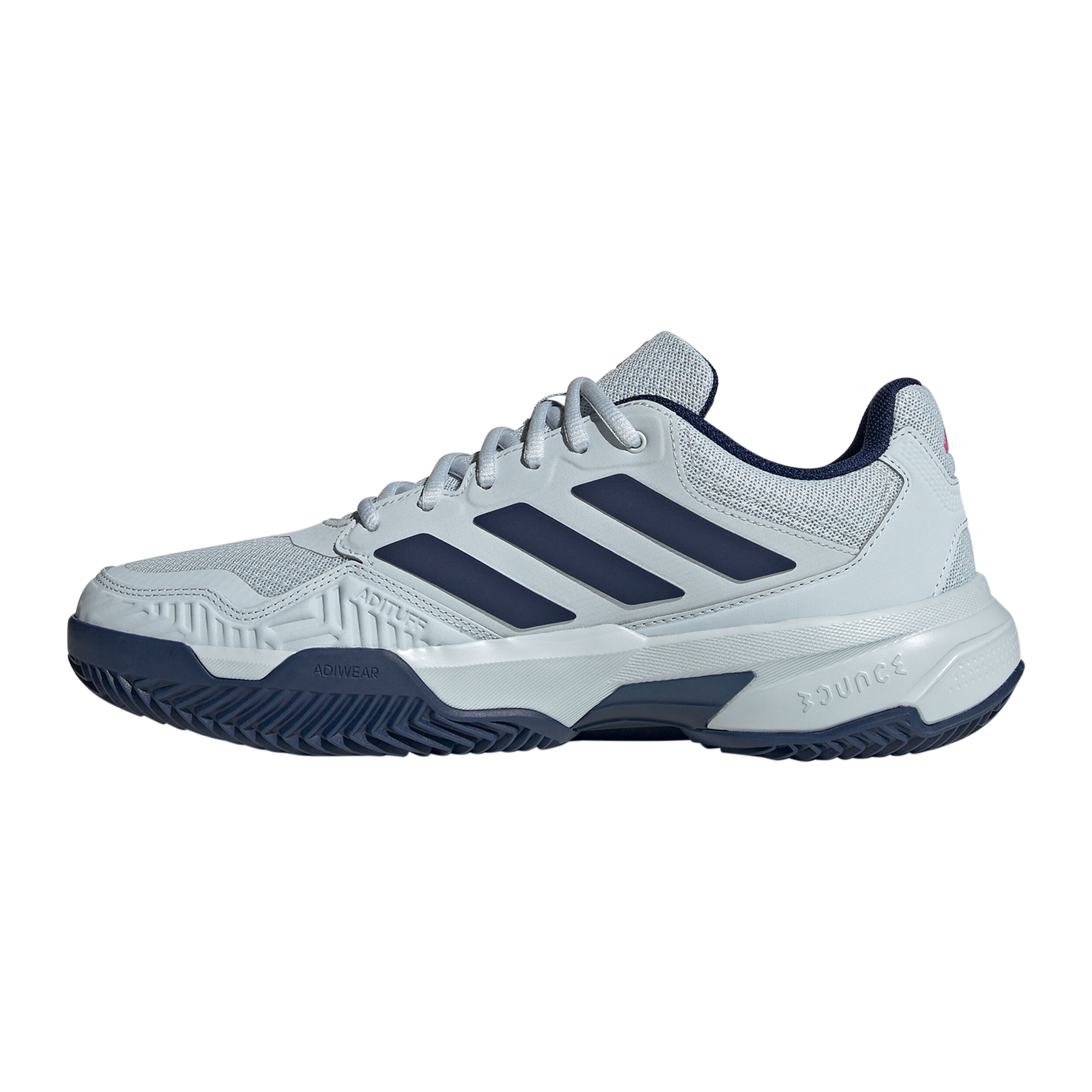 CourtJam Control 3 Sandplatzschuh Herren - Hellgrau, Dunkelblau