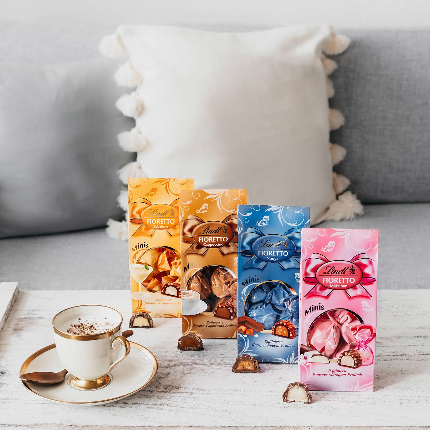 Lindt Fioretto Nougat Minis 115g