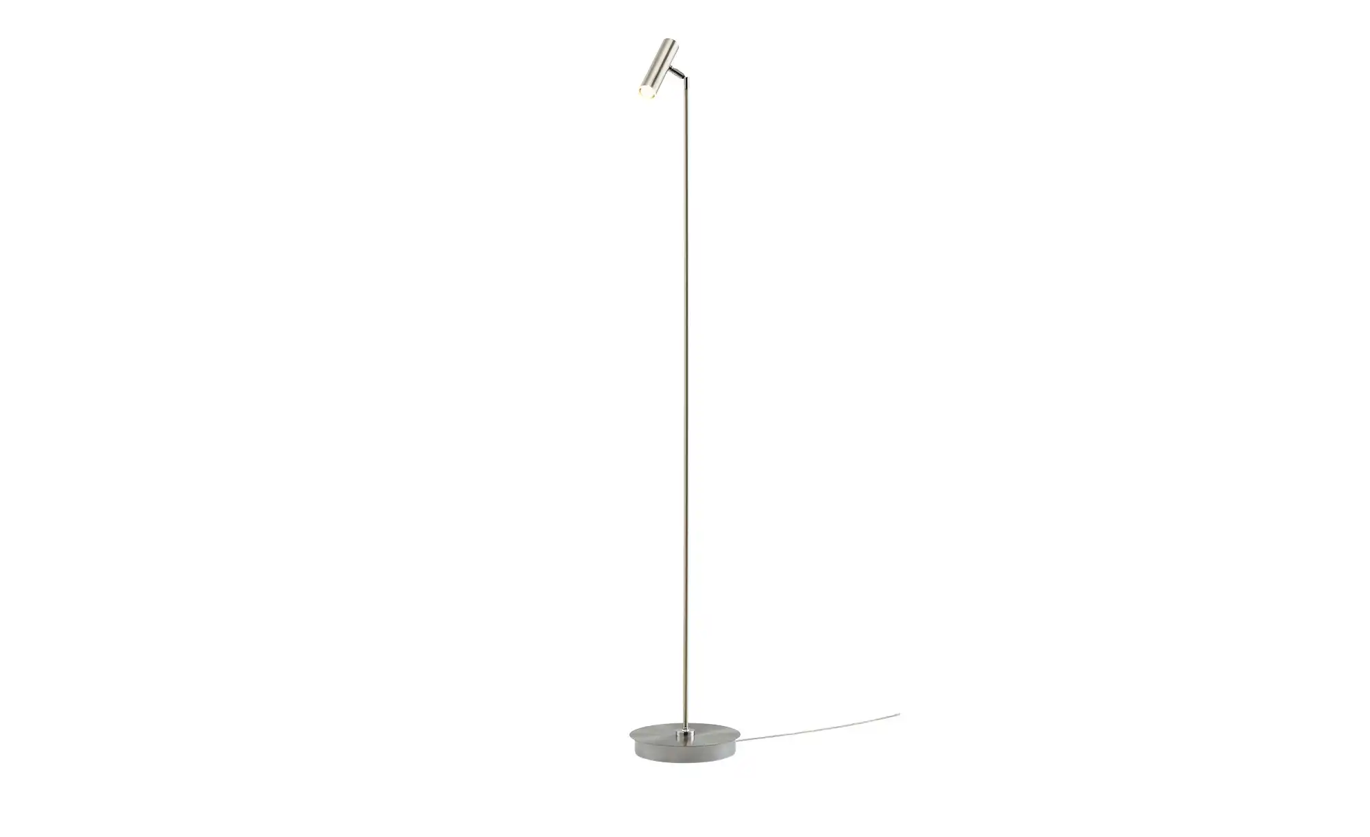 HELL-höllisch gutes Licht LED-Stehleuchte, 1-flammig, Nickel-matt