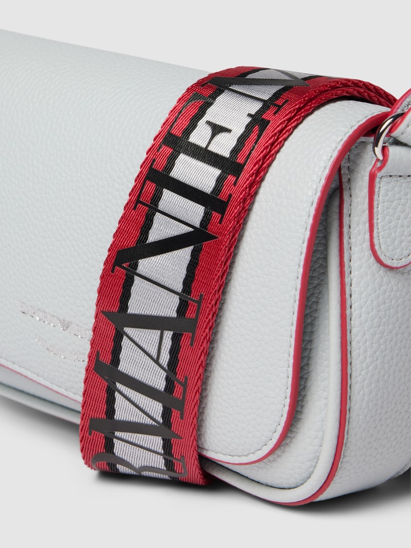 Handtasche in Two-Tone-Machart Modell 'LILLY' in hellgrau
