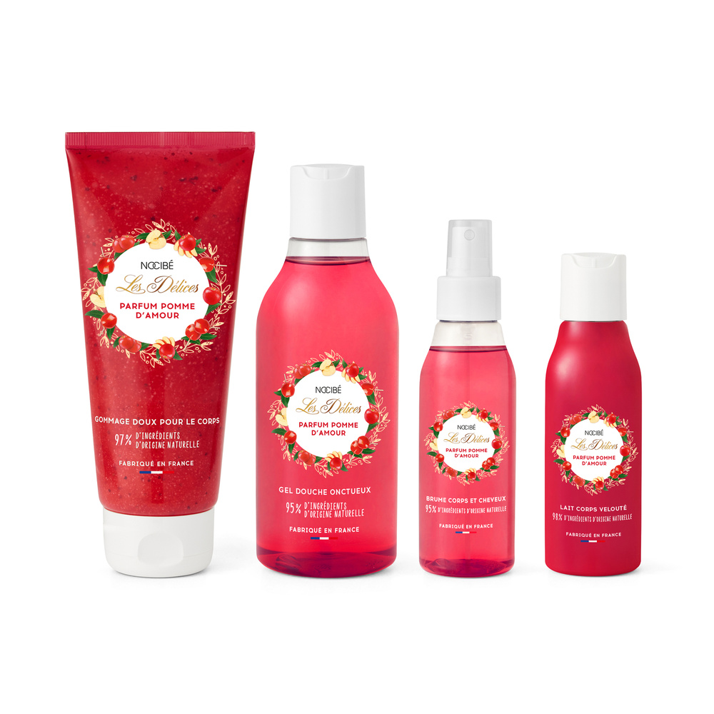 Nocibé Les Délices - Ma Boîte à Merveilles Coffret bain Pomme d'Amour