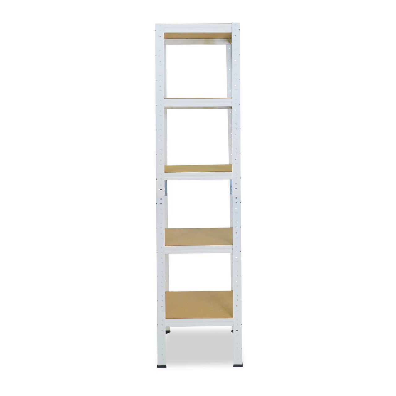 Shelfplaza HOME 200x60x60cm Schwerlastregal in weiß mit 5 Böden