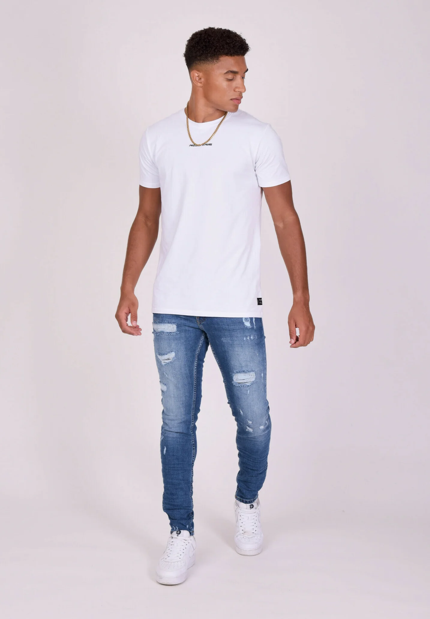 Project X Paris EFFET USÉ - Vaqueros slim fit