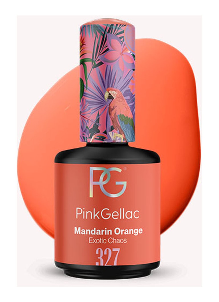 Pink Gellac 327 Mandarin Orange - gel βερνίκι νυχιών