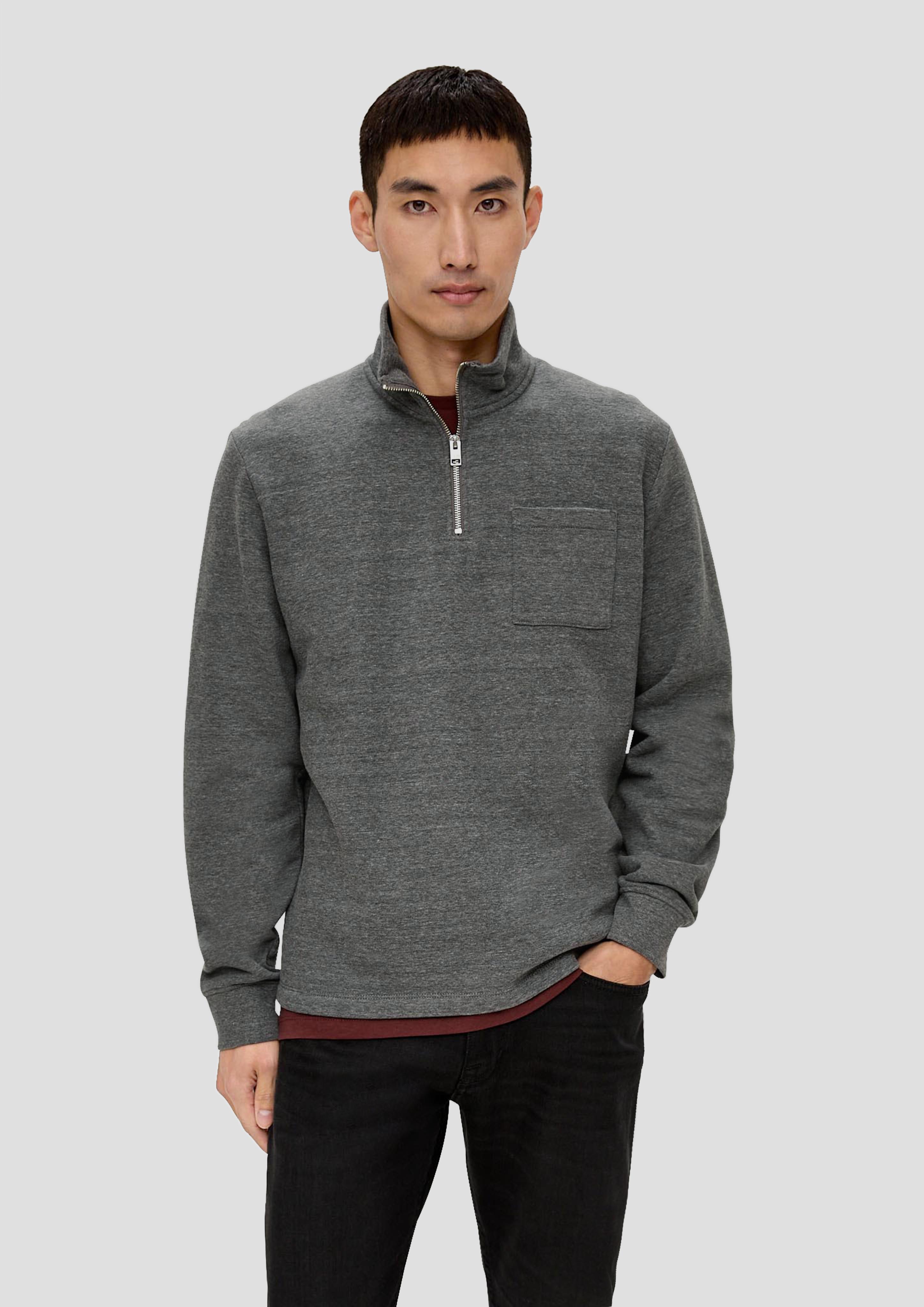 Sweatshirt mit Brusttasche  2135755-9730