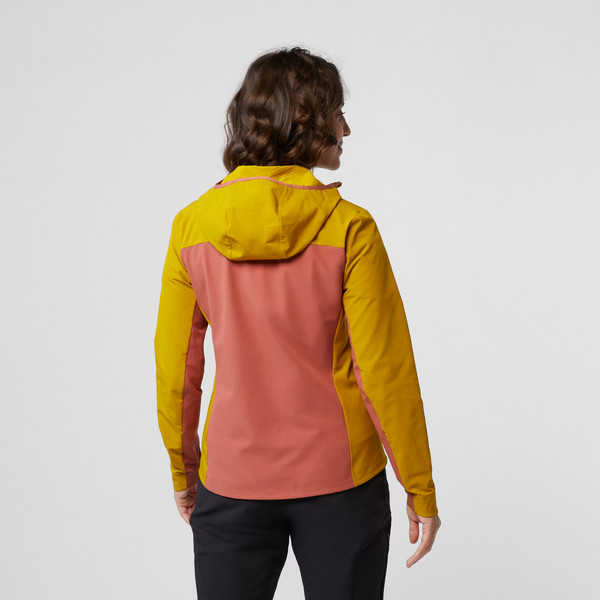 W' S R1 CROSSSTRATA HOODY Damen - Softshelljacke