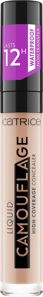 Concealer Liquid High Coverage Waterproof 007 Natural Rose, 5 ml