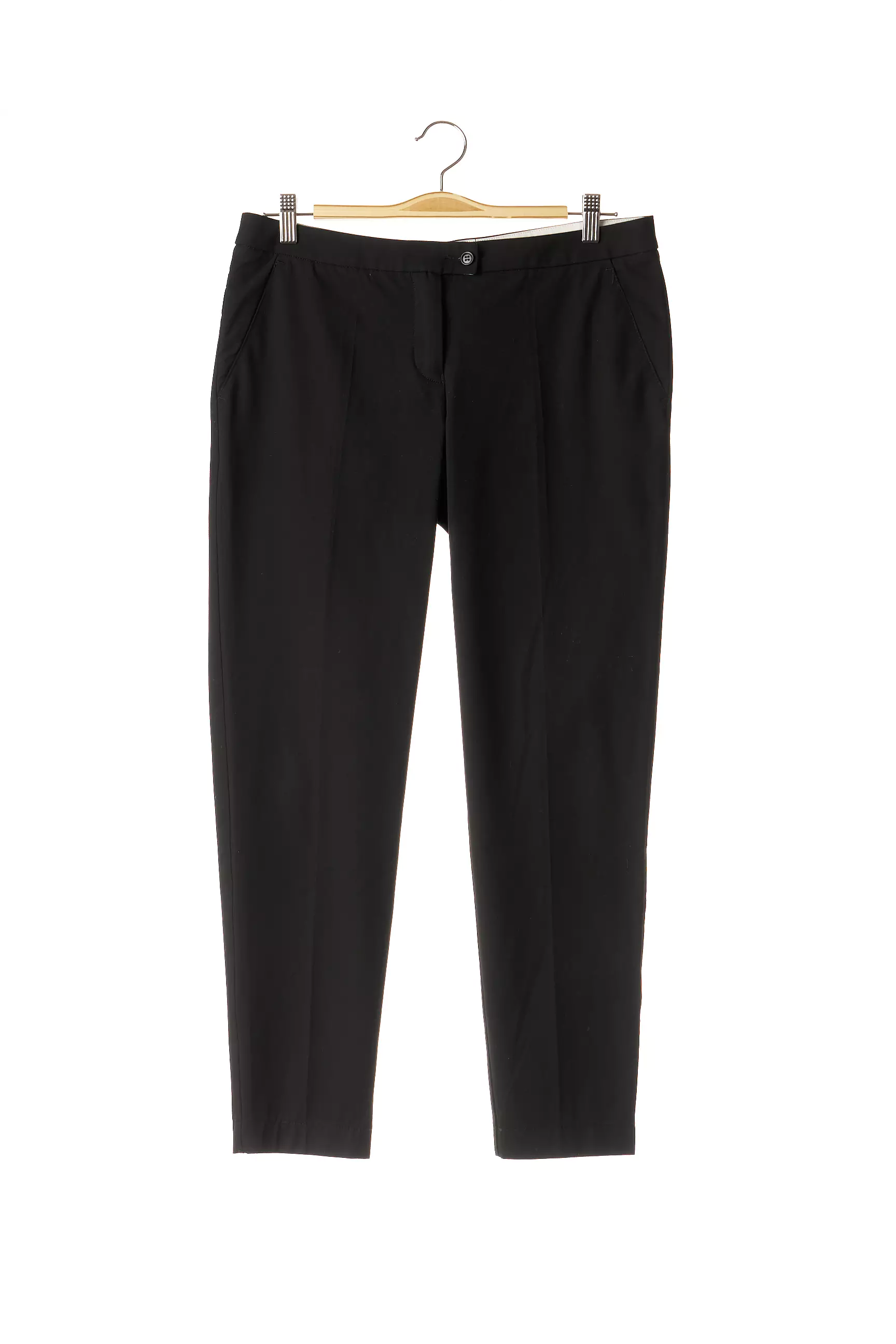 Armani Pantalons Slim Femme couleur noir