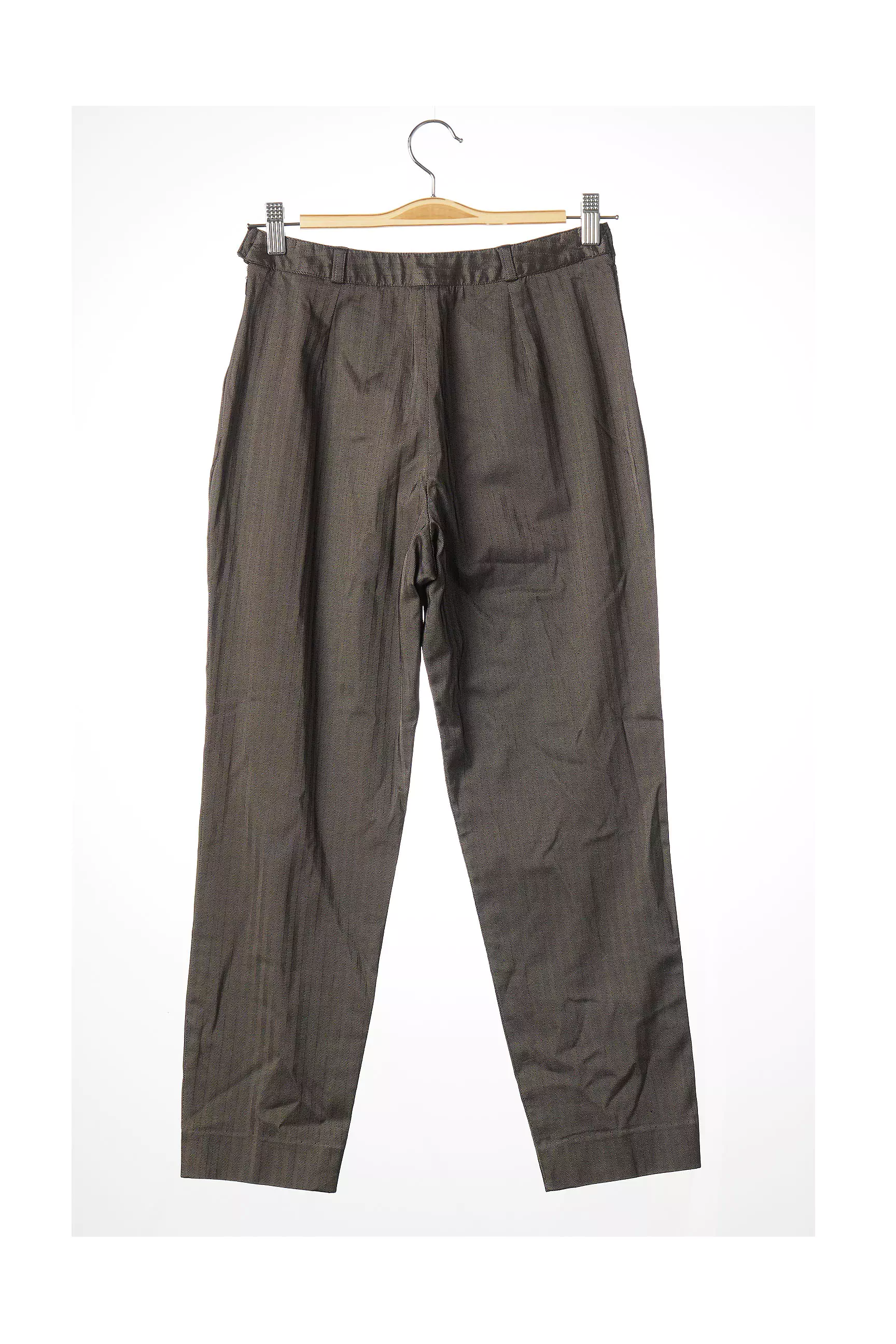 Sans Marque Pantalon7 8 Femme couleur gris