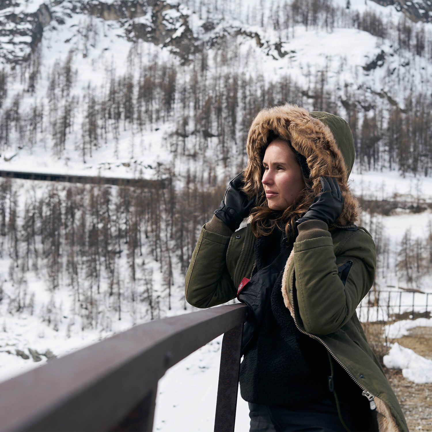 Ladies Fishtail Winterparka