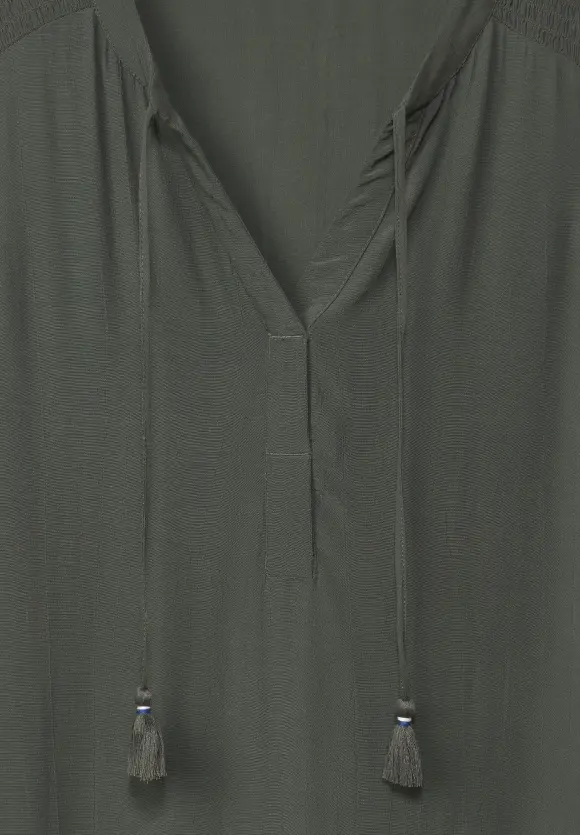 CECIL Crepekleid in Unifarbe