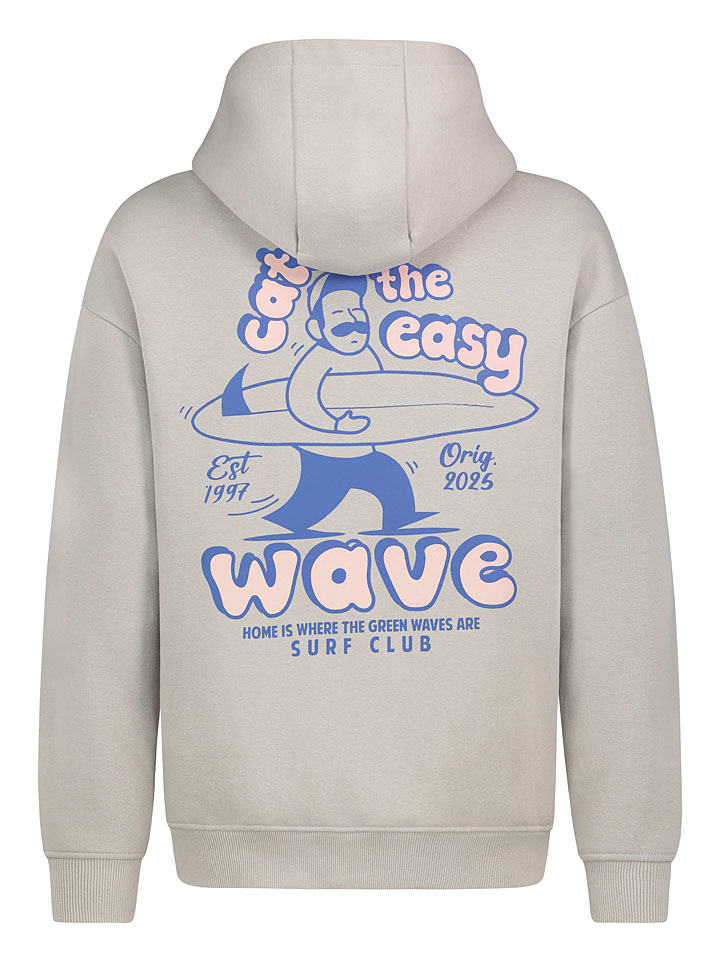 Authentic Style Hoodie in Grau günstig kaufen