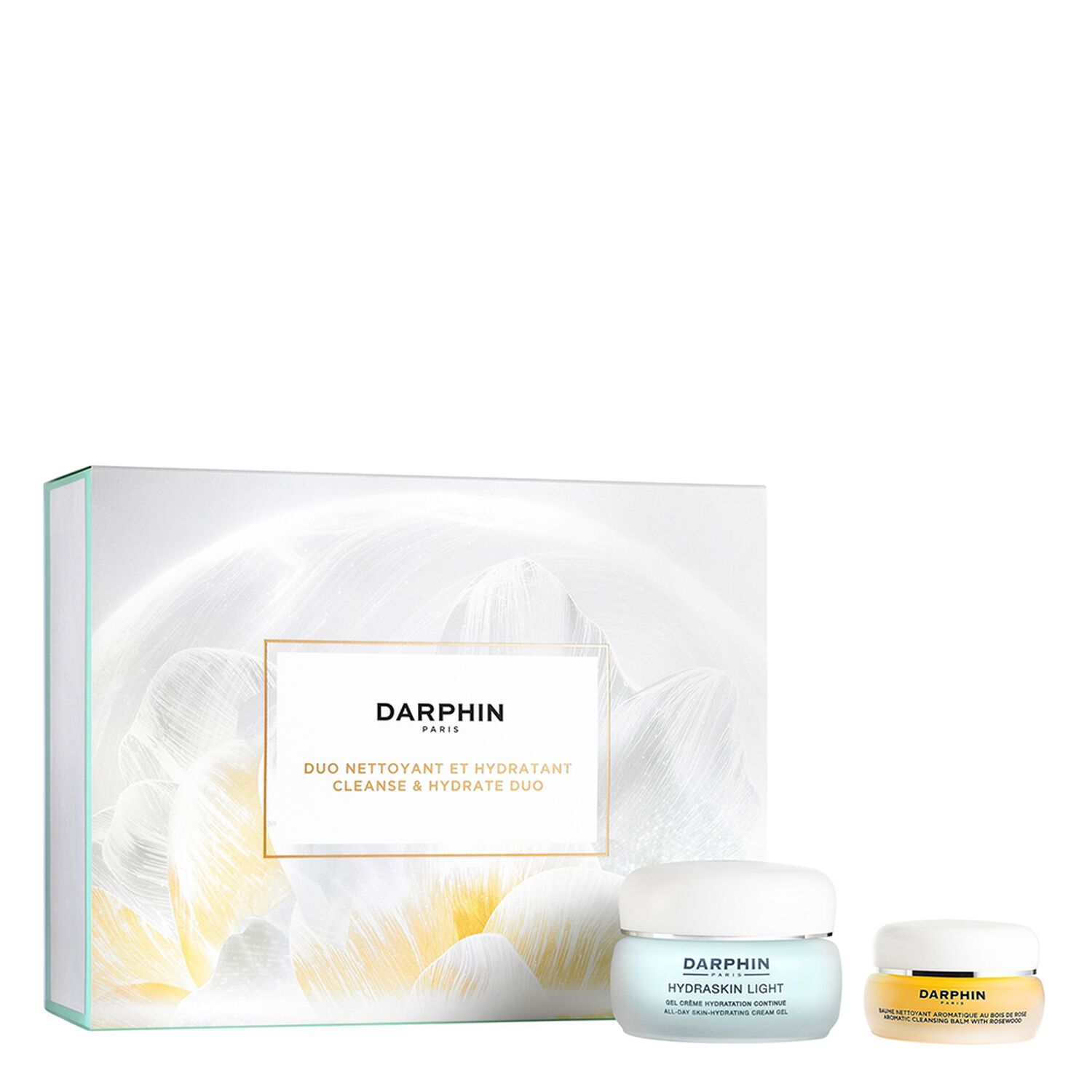 Darphin Duo Nettoyant et Hydratant Coffret Hydraskin Light Gel Crème 50 ml + Baume Nettoyant 15 ml