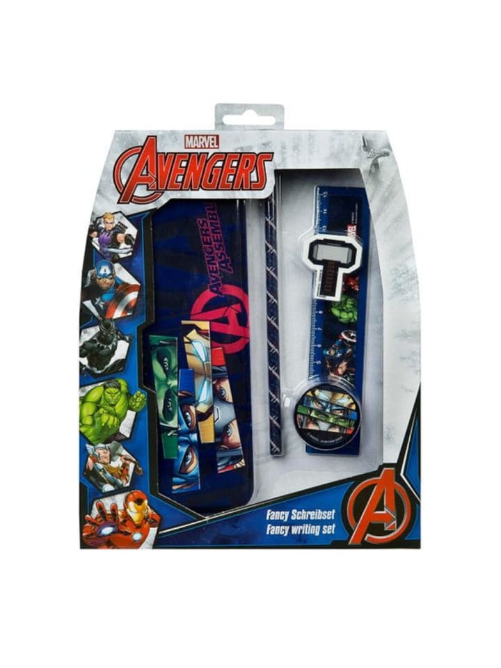 Avengers Avengers Briefpapier Set 5-teiliges Set mit Marvel-Design für Briefe in Blau günstig kaufen 24 x 24 cm