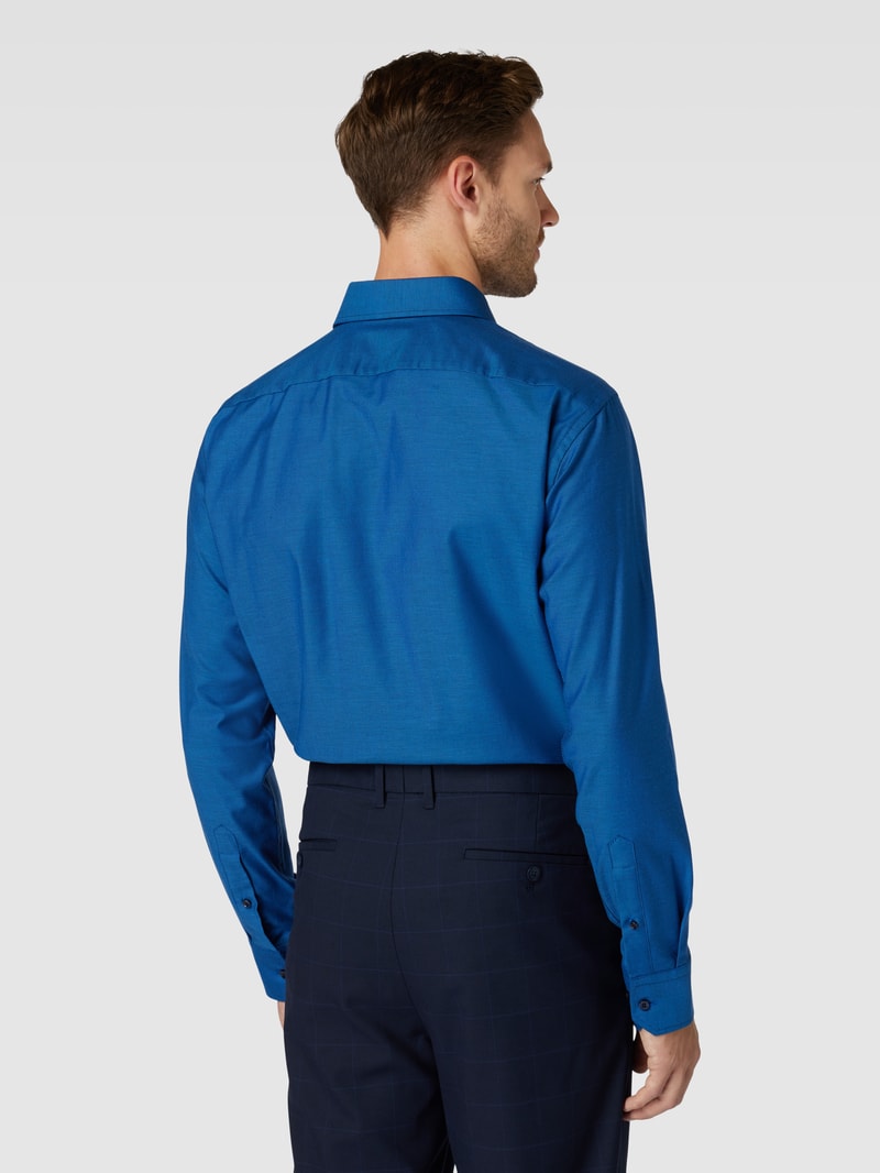 Regular Fit Business-Hemd von BOSS Modell 'JOE' in royalblau