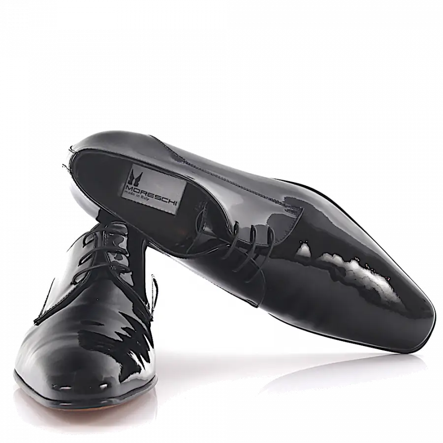 Moreschi - Businessschuhe Derby VERNICE CUOIO Lackleder - schwarz