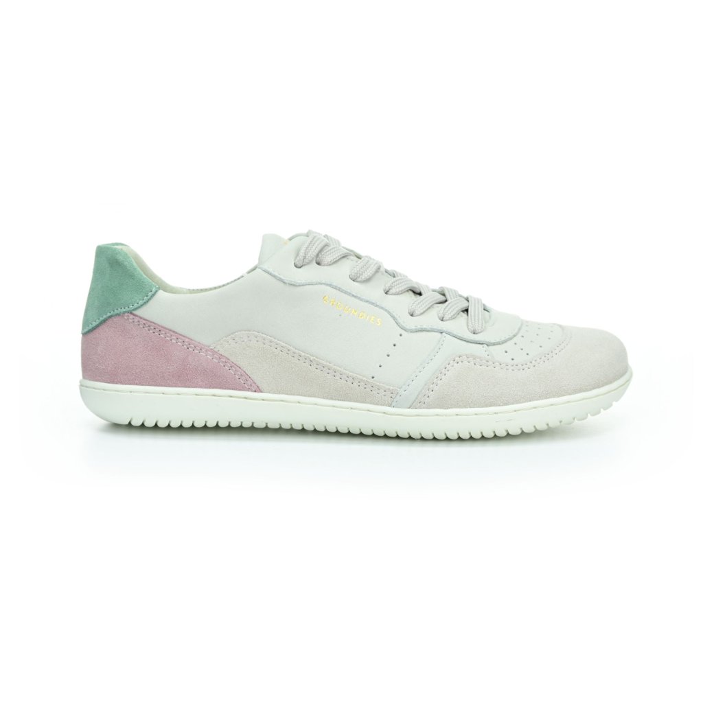 Groundies Nova GO1 Beige/Pink Barfußschuhe