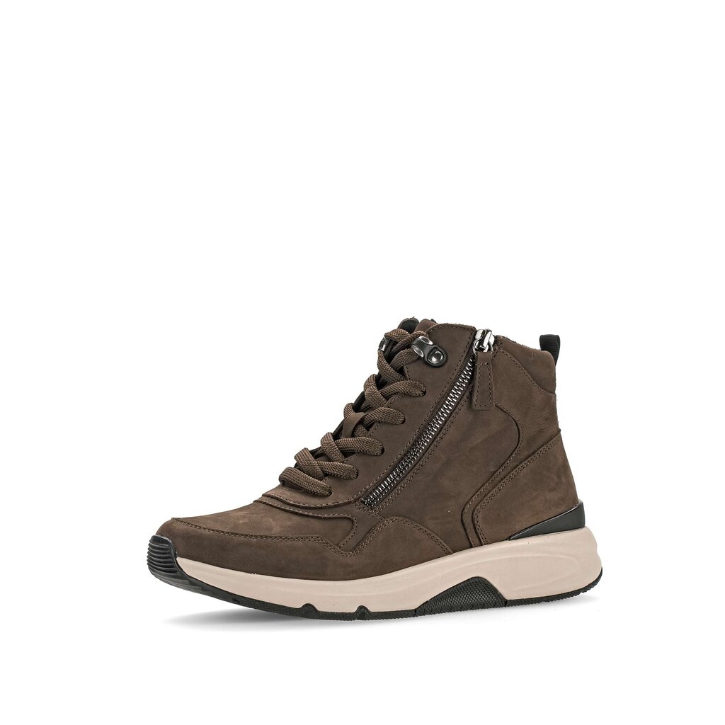 rollingsoft Schnürstiefelette braun