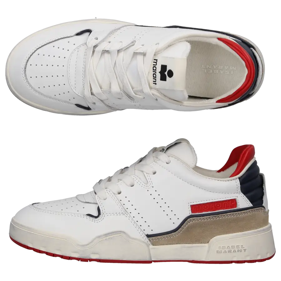 Isabel Marant - Sneaker low EMREE Kalbsleder - weiß