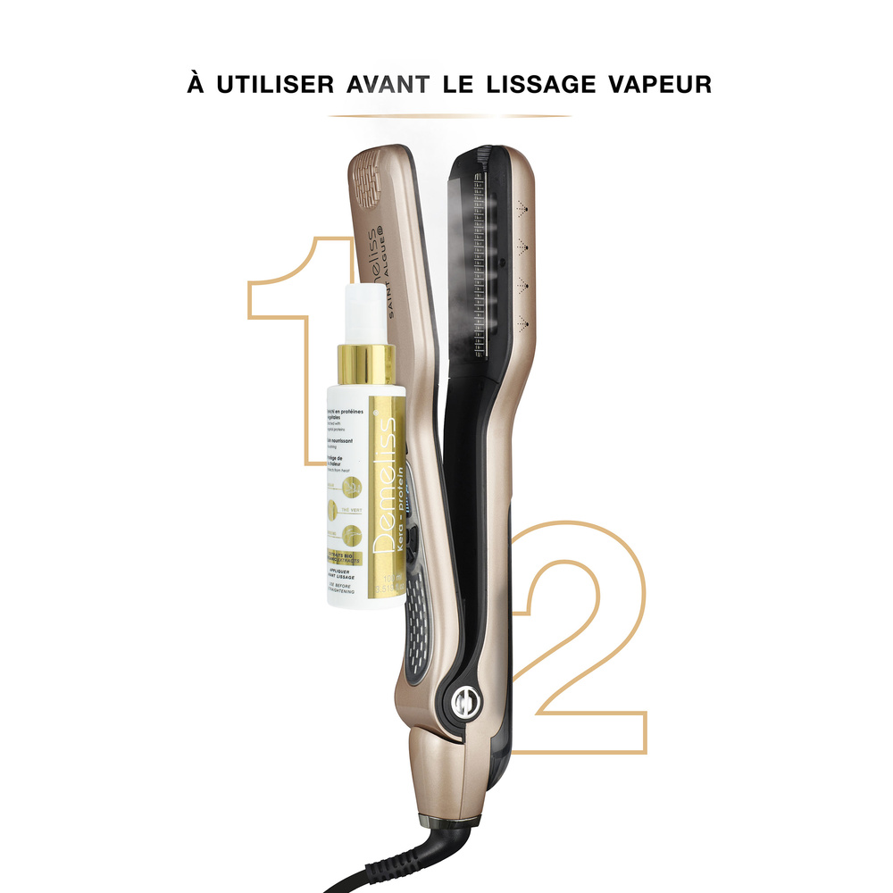 Demeliss Demeliss soin nourrissant KERA-PROTEIN Soin nourrissant avant lissage vapeur 100ml