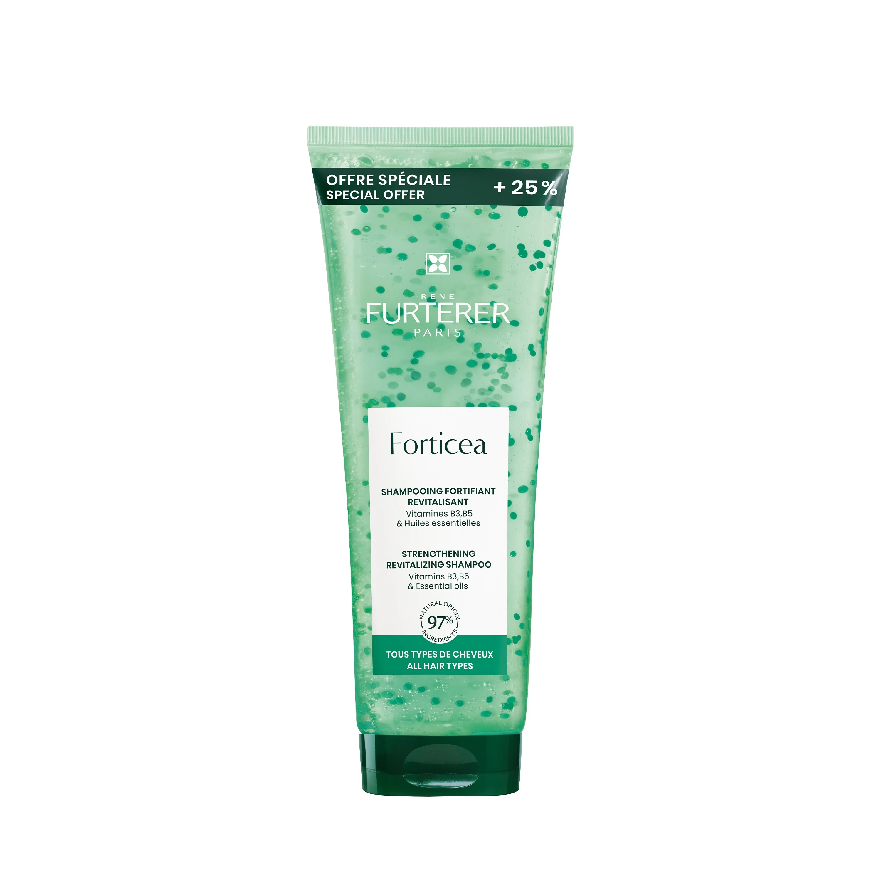Forticea Shampooing Fortifiant Revitalisant - Styrkende shampoo, hyppig brug shampoo