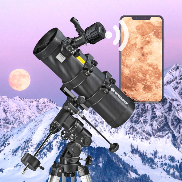 Teleskop-Set Spica Plus 130/1000 EQ inkl. Okularkamera
