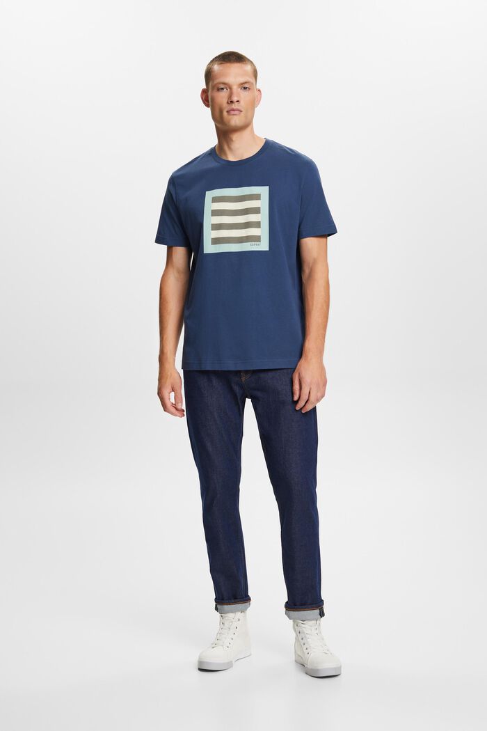 T-Shirt aus Baumwolljersey mit Grafikprint