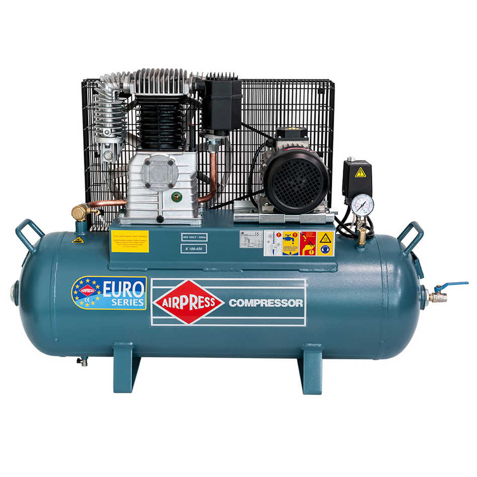 Airpress 36512-N K100-450 Compressor V-belt driven 400 Volts