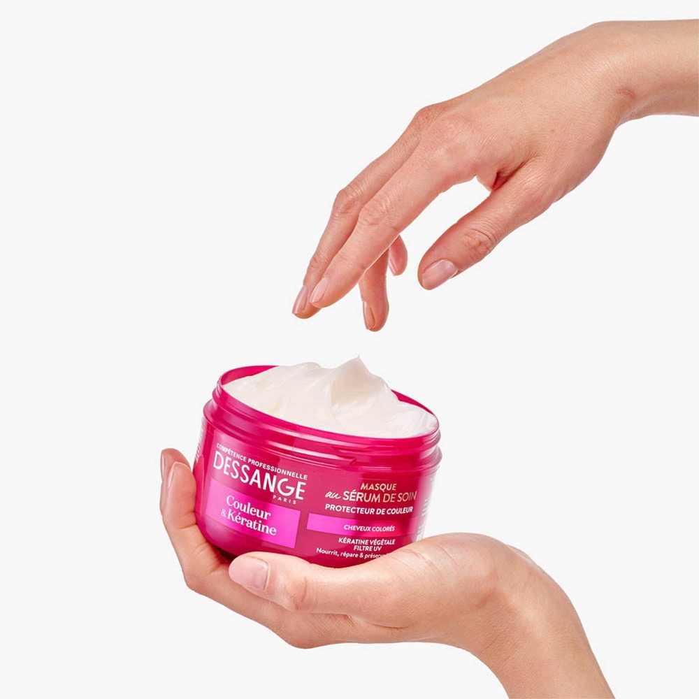 dessange Dessange Masque au sérum de soin Couleur & Kératine. Dessange Masque au sérum de soin Couleur & Kératine.