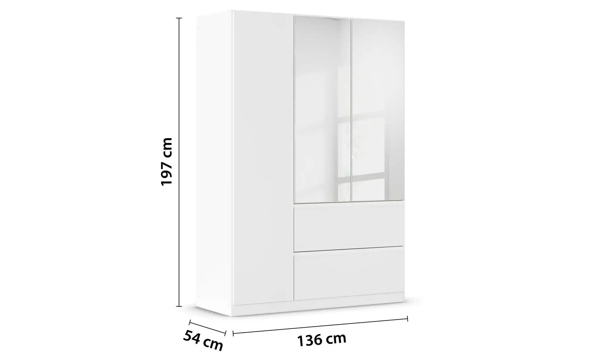 Drehtürenschrank