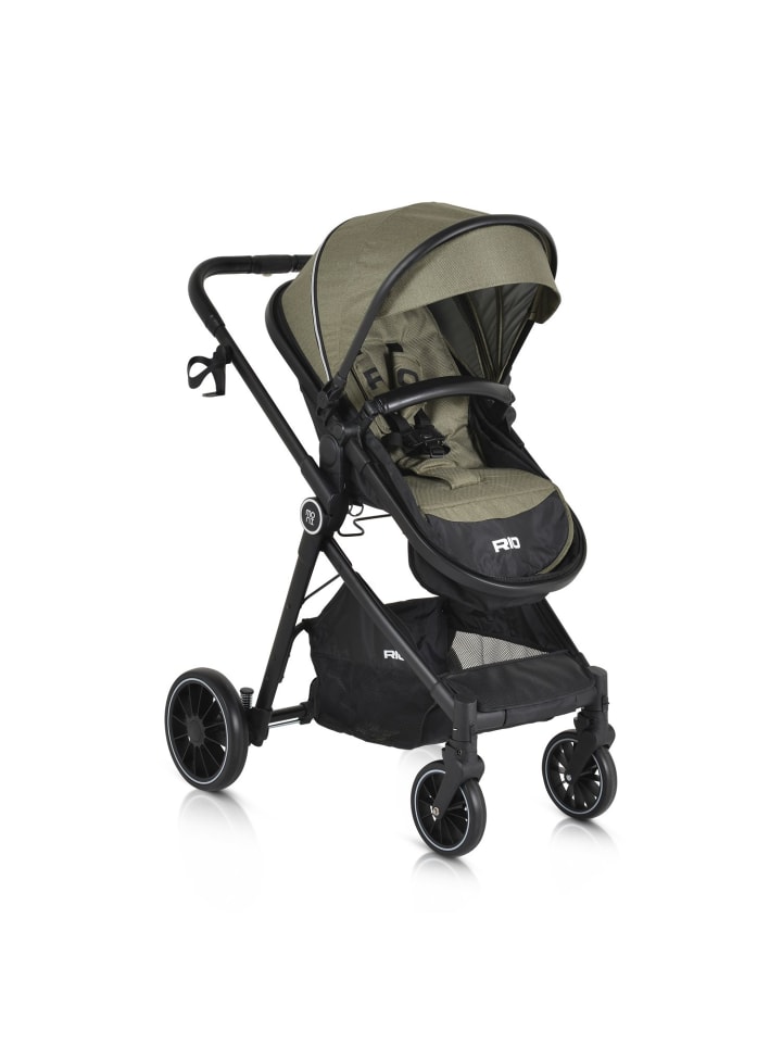 Moni Kinderwagen 2 in 1 Rio 22 kg in grün günstig kaufen onesize