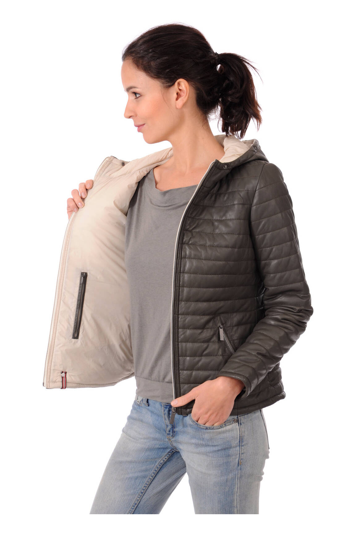 Oakwood Doudounes Femme couleur vert
