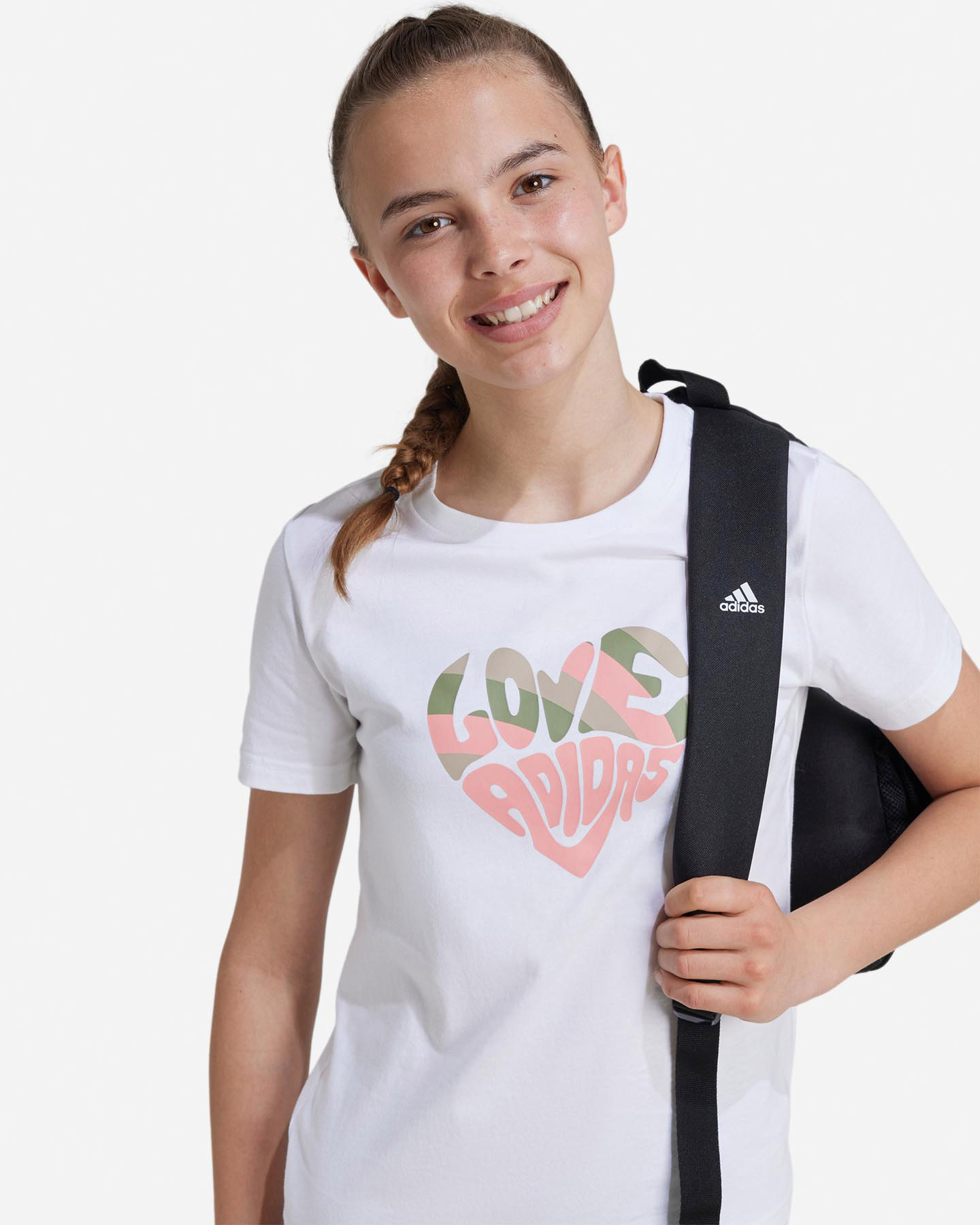 Tričko Adidas Street Jam Heart Jr IW2484