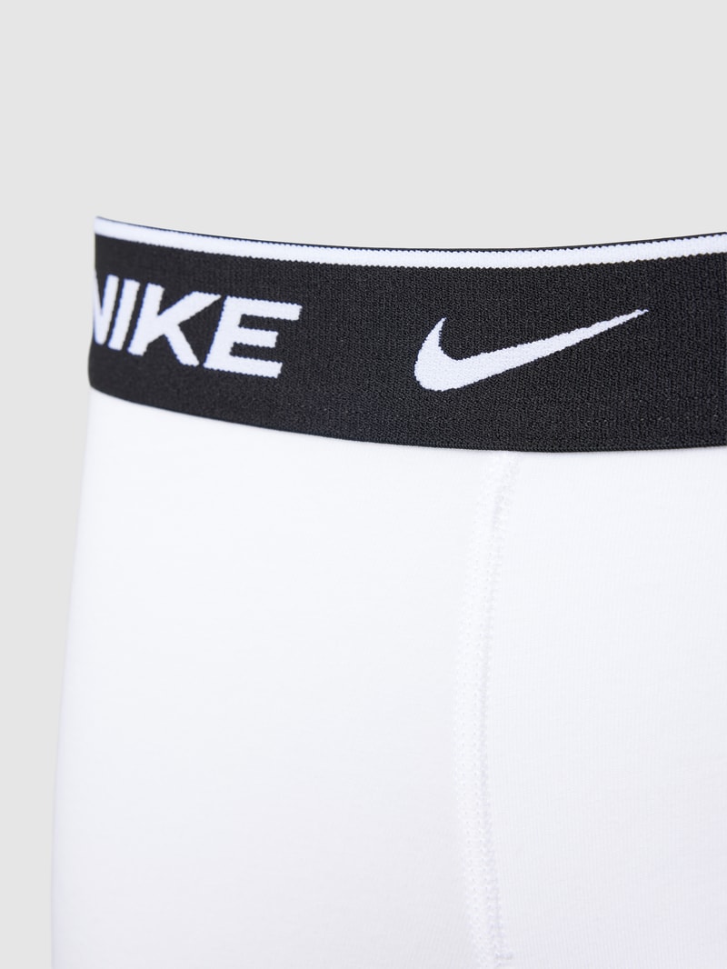 Trunks mit elastischem Logo-Bund in weiß