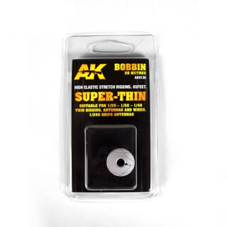 AK Elastic Rigging Bobbin - Super-Thin