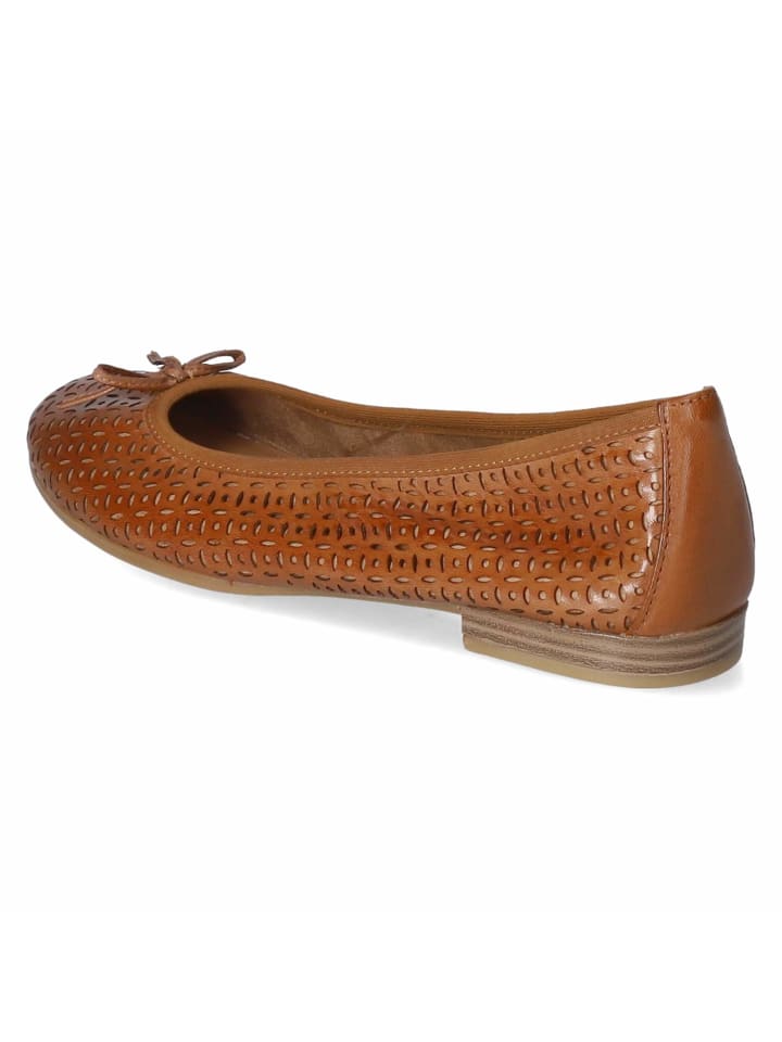 Tamaris Ballerinas in Braun günstig kaufen