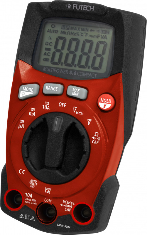 Futech 400.36C Multipower 3.6 Kompaktmultimeter