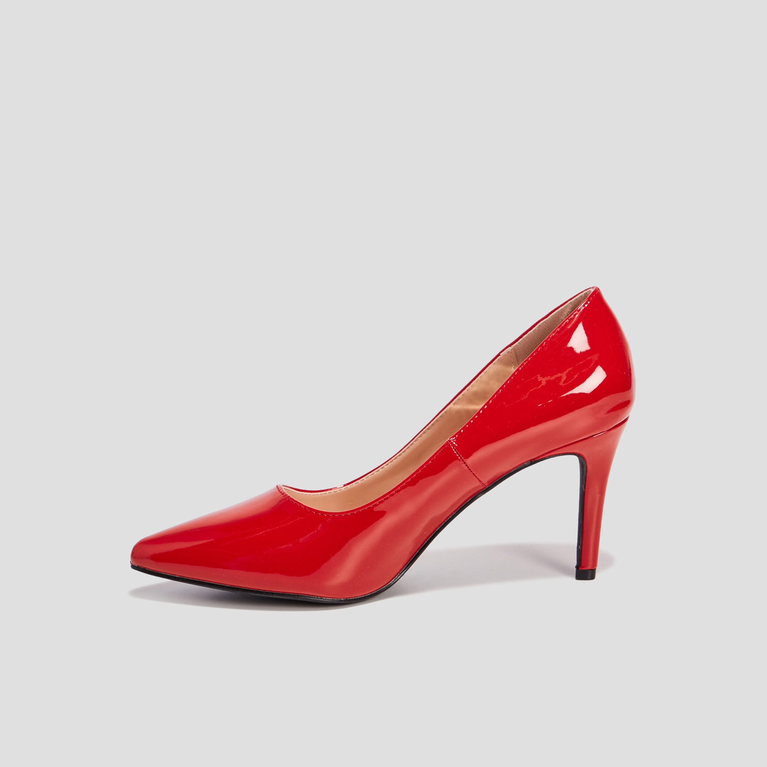 Escarpins vernis à talons Mosquitos rouge femme | La Halle