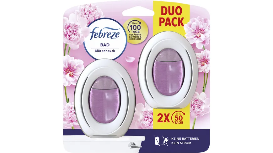 Febreze Bad Lufterfrischer Blütenhauch Duo 15 ml