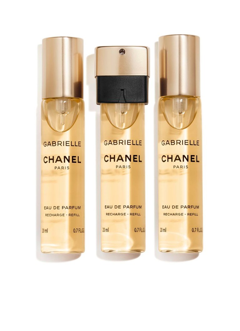 SET DI 3 MINI RICARICHE DI EAU DE PARFUM CHANEL CON SISTEMA TWIST AND SPRAY