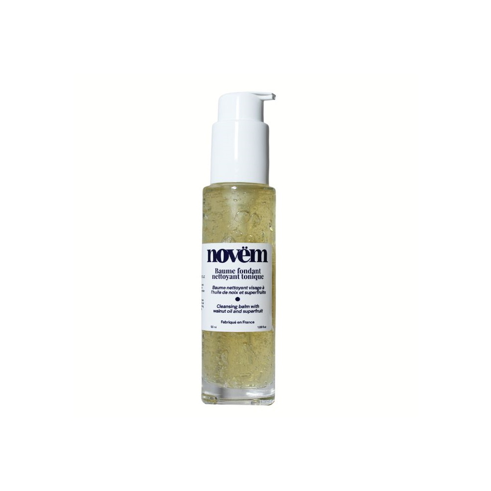 novëm Baume fondant nettoyant tonique Baume nettoyant fondant