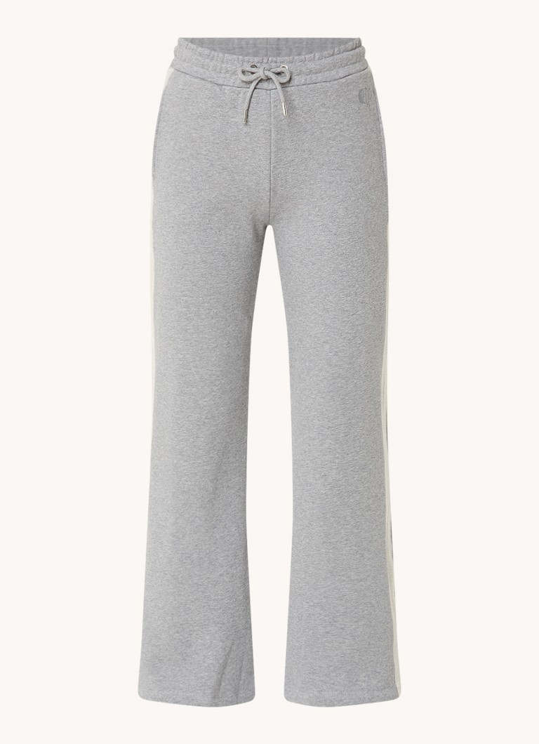 Pantaloni de trening Claudie Pierlot cu talie înaltă, evazați și buzunare laterale